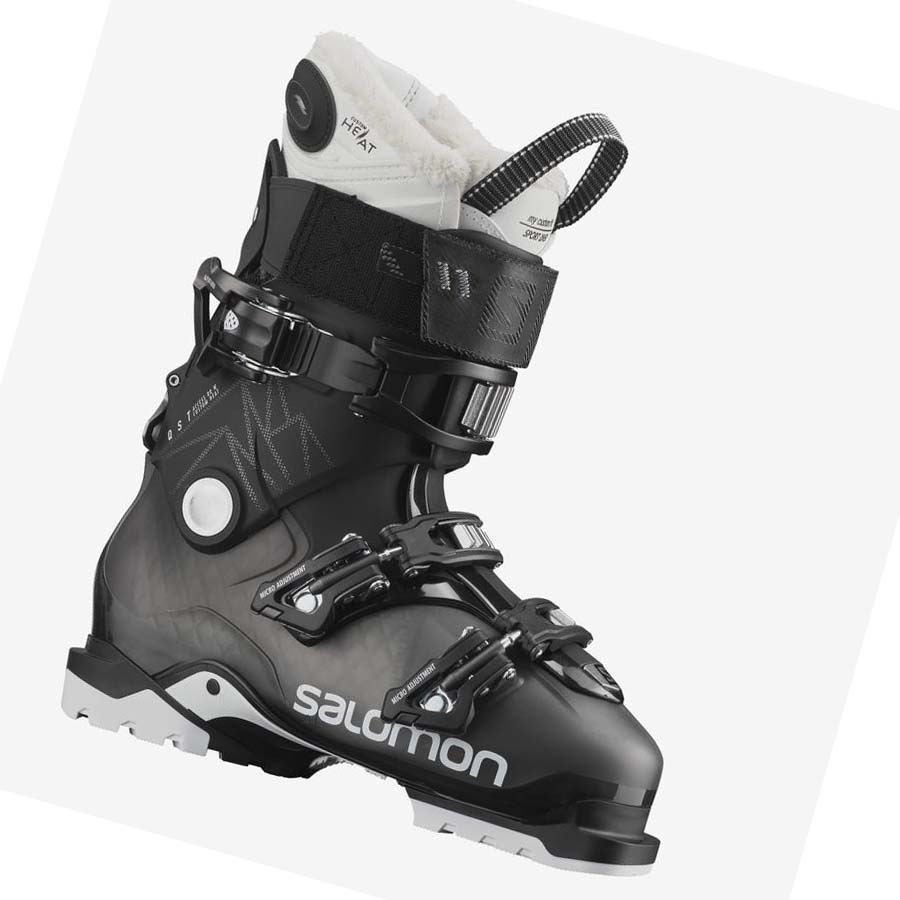 Salomon QST ACCESS 80 CH Síbakancs Női Fekete Fehér | HU 3551DFM